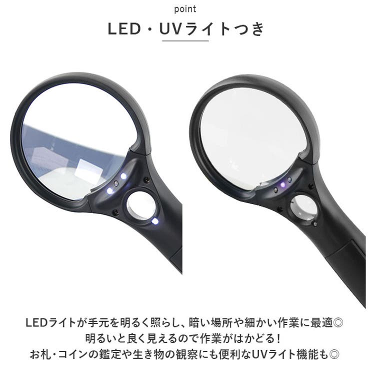 ルーペ  LED付き pmyth7505 | BACKYARD FAMILY | 詳細画像3 