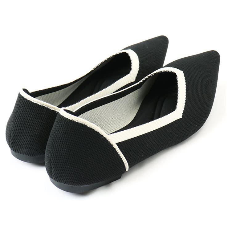 パンプス ニット Ｖカット フラット pmy2036 | BACKYARD FAMILY | 詳細画像12 