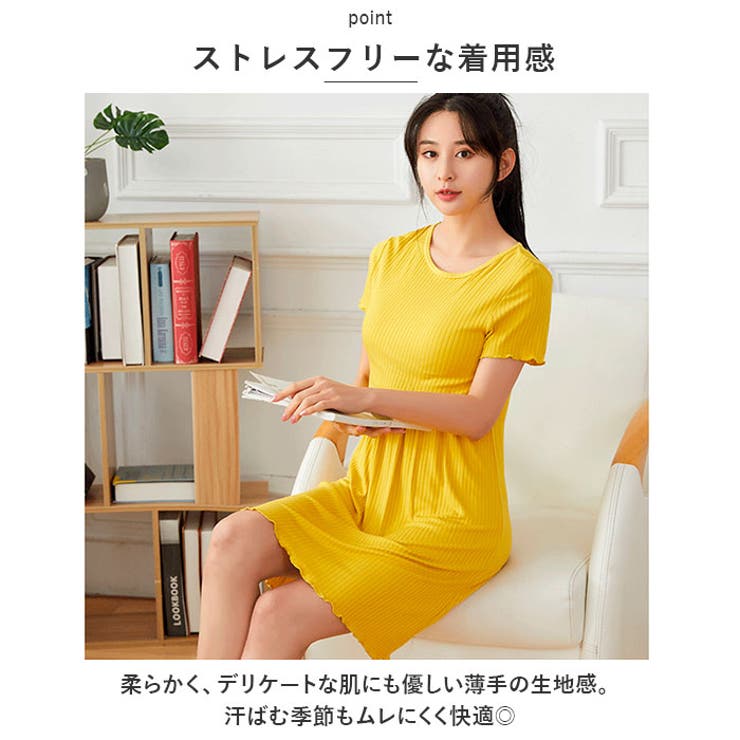 授乳服 半袖 前開き授乳口 ワンピース yldmd5176 | BACKYARD FAMILY | 詳細画像3 