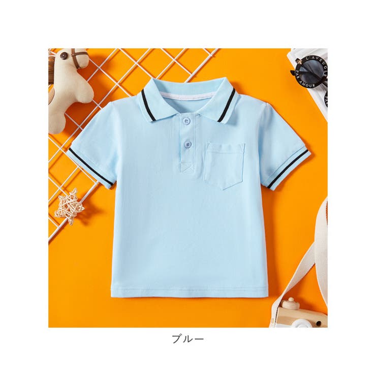 キッズ ポロシャツ 半袖 春夏秋 女の子 男の子 yhskshirt5178 | BACKYARD FAMILY | 詳細画像13 