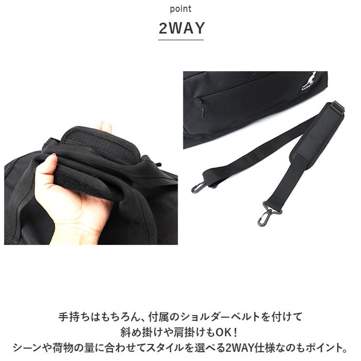 KANGOL カンゴール 2WAY ボストンバッグ 250-1503 | BACKYARD FAMILY | 詳細画像8 