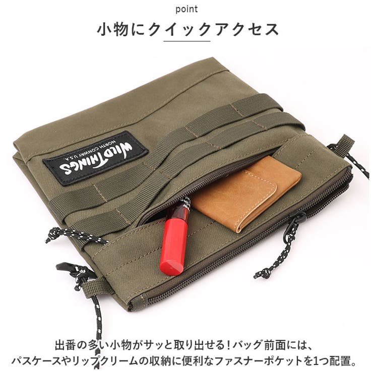 WILD THINGS サコッシュ | BACKYARD FAMILY | 詳細画像6 