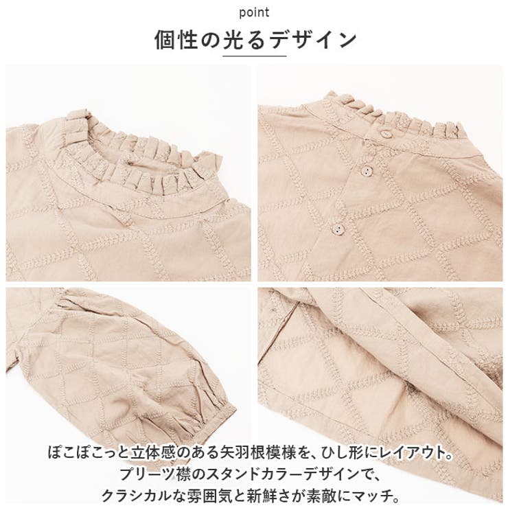 dgy デコカンパニー コットン100% プルオーバー シャツブラウス