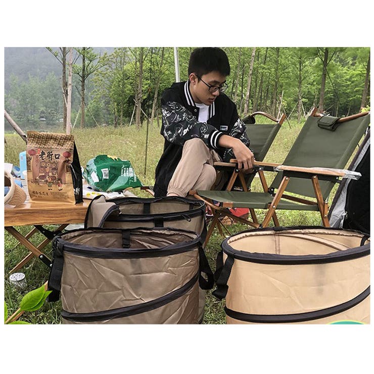 折りたたみトラッシュボックス ポップアップごみ箱 ykdboxs | BACKYARD FAMILY | 詳細画像3 