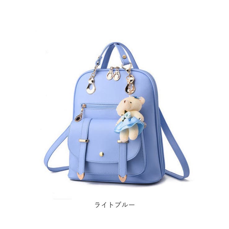 リクエスト※ロラライハリス♡ブルーWレースデニム3wayバッグリュック リクエスト※ロラライハリス♡ブルーWレースデニム3wayバッグリュック