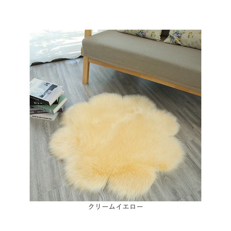 ラグマット 花形 rugya02[品番：BCYW0021688]｜BACKYARD FAMILY