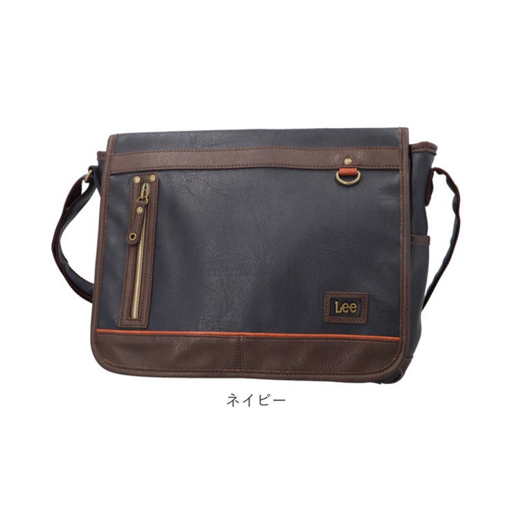Lee ビンテージブラウンショルダーバッグ Lee infinity ショルダーバッグ 320-3104[品番：BCYW0021039