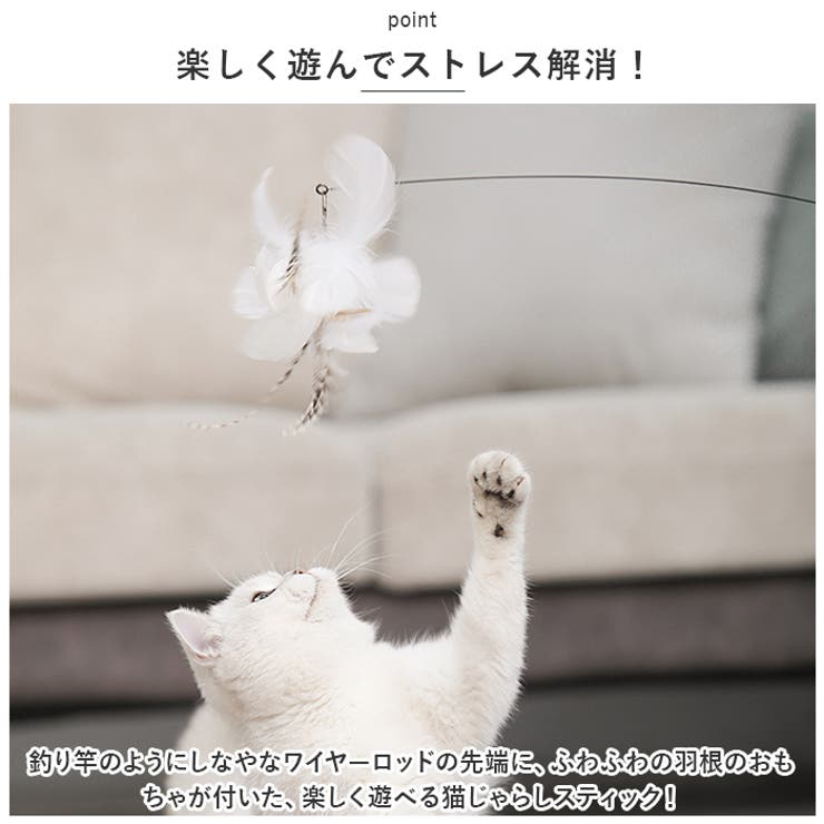 猫じゃらし 吸盤式 kcattoy12 | BACKYARD FAMILY | 詳細画像3 