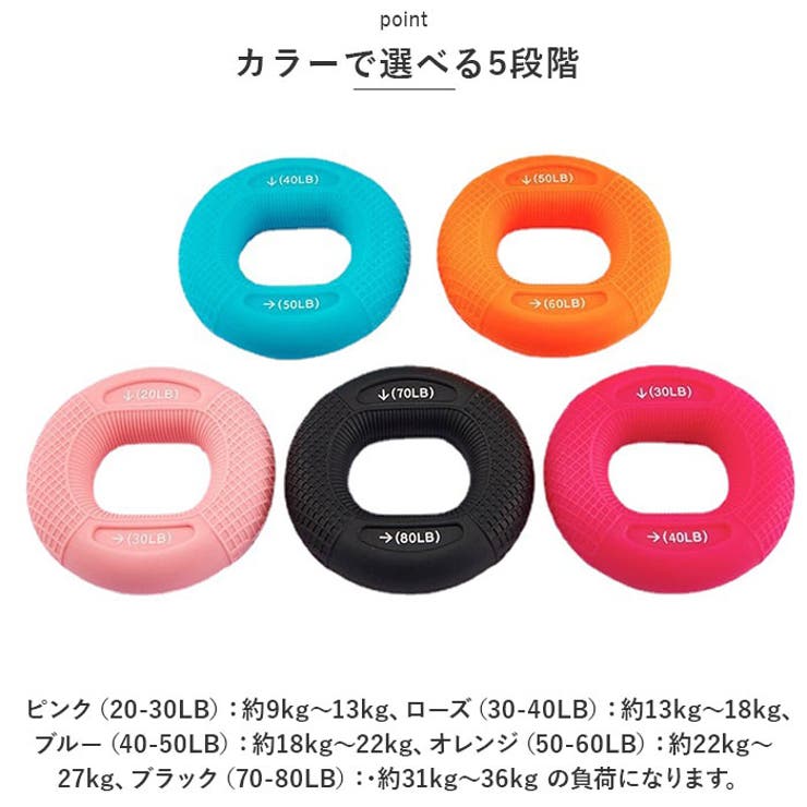 ハンドグリップ 握力トレーニング ykts005 | BACKYARD FAMILY | 詳細画像6 