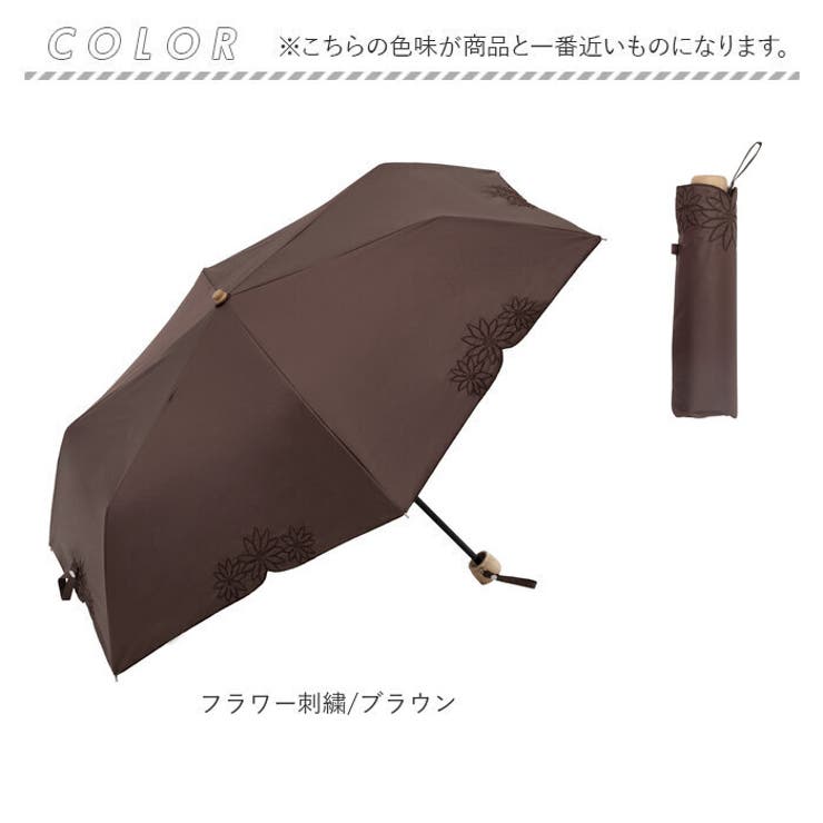 because ビコーズ PUコーティング 晴雨兼用 折りたたみ傘 | BACKYARD FAMILY | 詳細画像16 