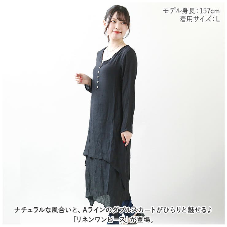 ブラウス リネンヘンリーネック ggblouse02 | BACKYARD FAMILY | 詳細画像2 