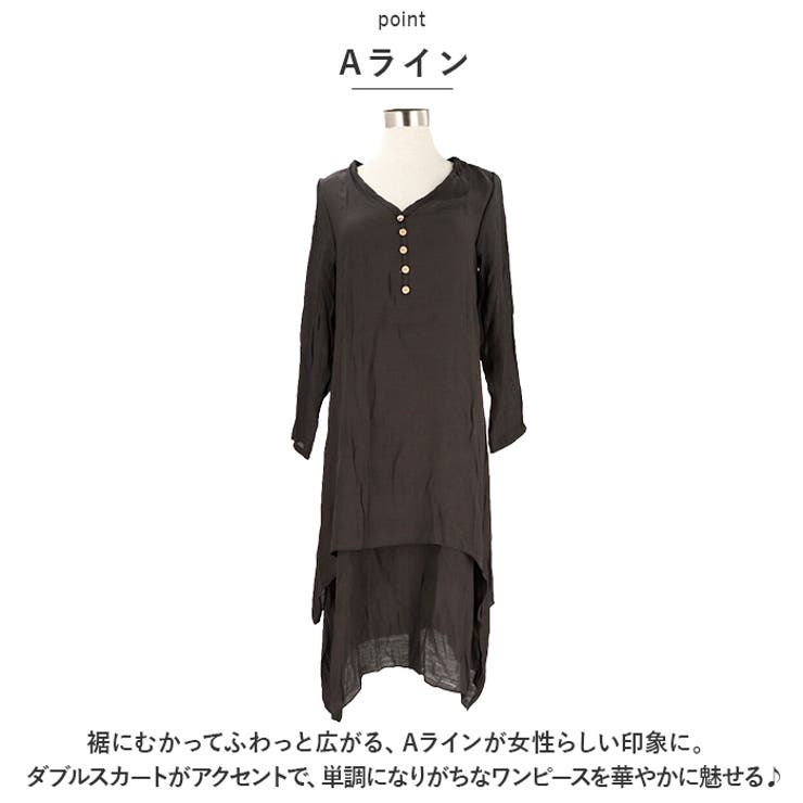 ブラウス リネンヘンリーネック ggblouse02 | BACKYARD FAMILY | 詳細画像5 