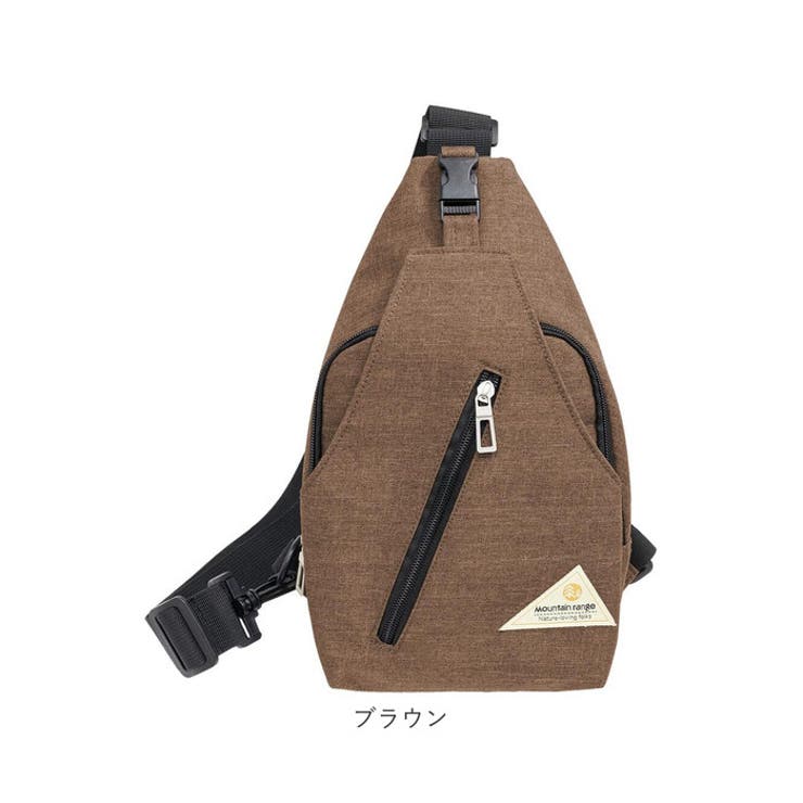 Mountain Range マウンテンレンジ 撥水5ポケット ボディバッグ[品番