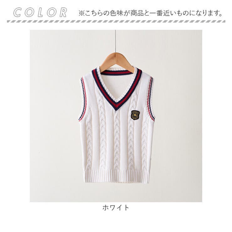 ニットベスト pktr1002 | BACKYARD FAMILY | 詳細画像12 