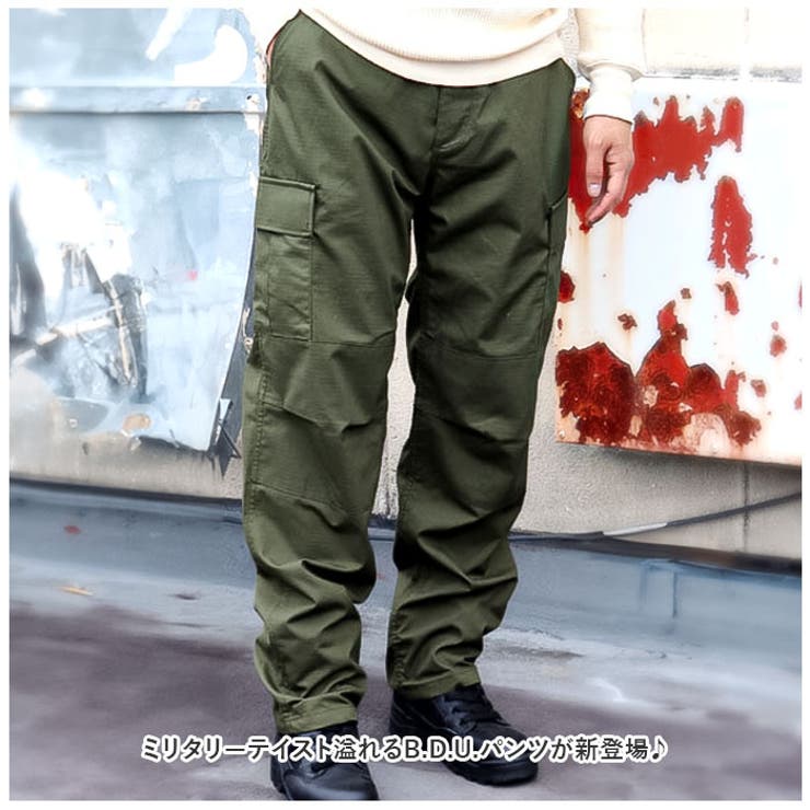 B.D.U.パンツ リップストップ[品番：BCYW0023026]｜BACKYARD