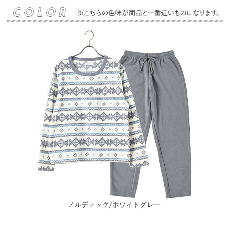 ジュニア フリースパジャマ上下セットアップ[品番：BCYW0024318