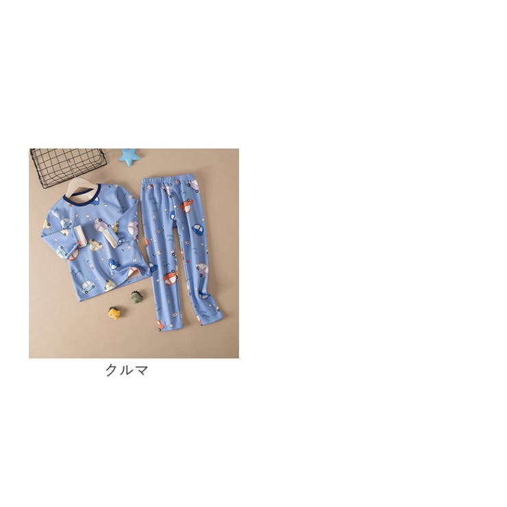パジャマ キッズ 長袖 子供 ルームウェア 裏起毛 yskwear5259 | BACKYARD FAMILY | 詳細画像20 