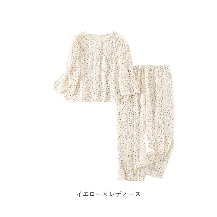 介護パジャマ 上下セット ガーゼ 面ファスナー ysnurpa5267 | BACKYARD FAMILY | 詳細画像14 