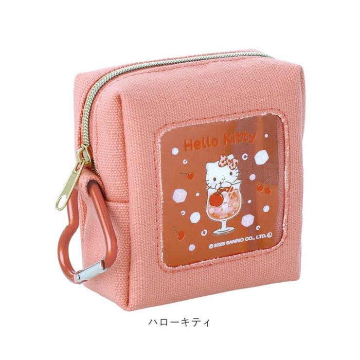 CUBIX サンリオキャラクターズ カラビナ付き プチポーチ[品番