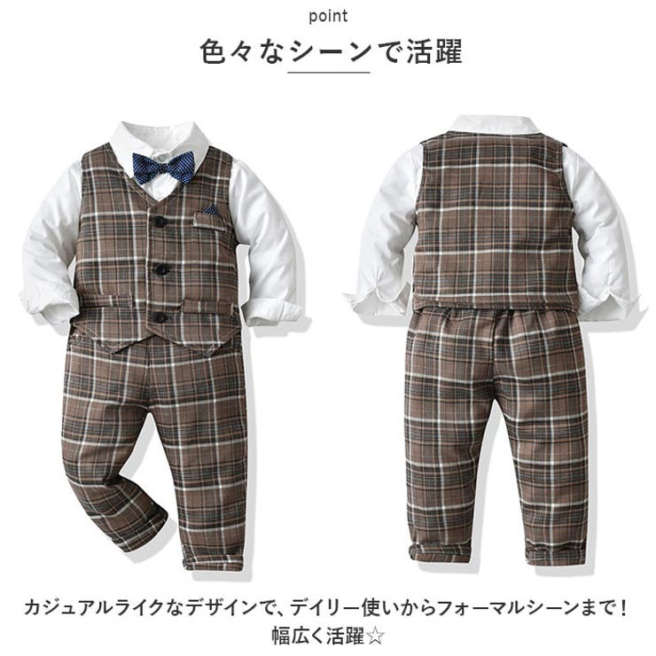 キッズ フォーマル スーツ 男の子 3点セット pmyfomasuit33 | BACKYARD FAMILY | 詳細画像8 