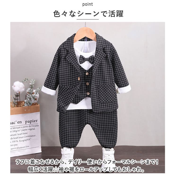 フォーマルスーツ キッズ mw90104 | BACKYARD FAMILY | 詳細画像10 