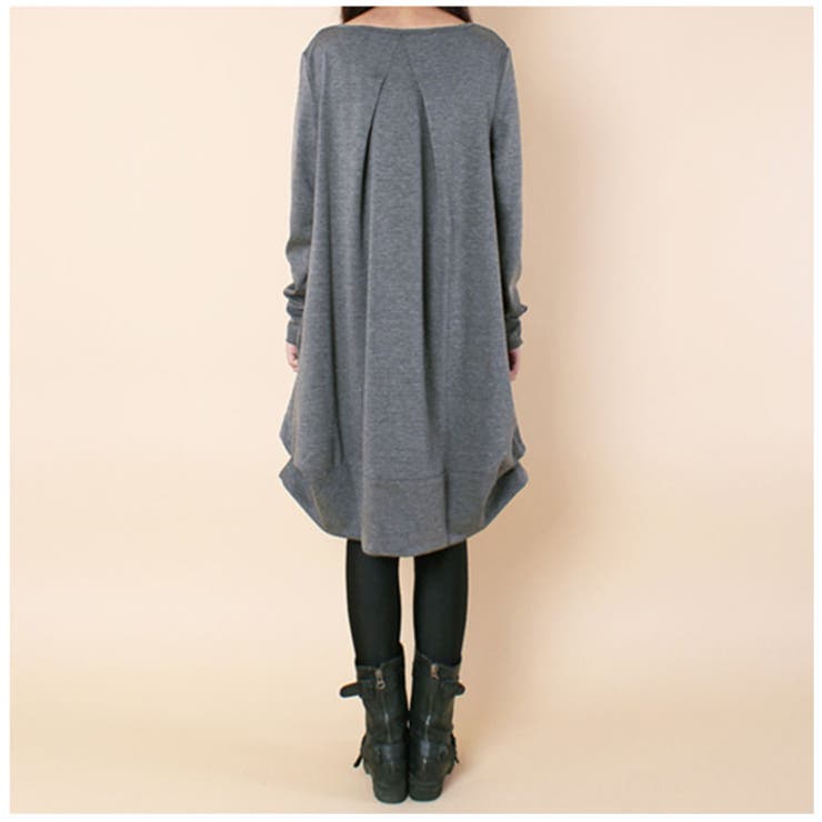 ワンピース トップス 長袖 秋 冬 体型カバー cxly021 | BACKYARD FAMILY | 詳細画像8 