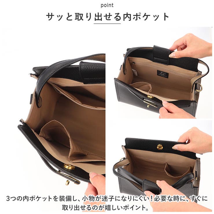 LIZDAYS スクエア2WAYトートバッグ[品番：BCYW0025807]｜BACKYARD