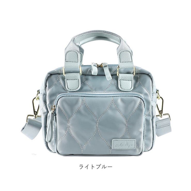 LIZDAYS キルティングナイロン2WAYボストンバッグ ミニ[品番