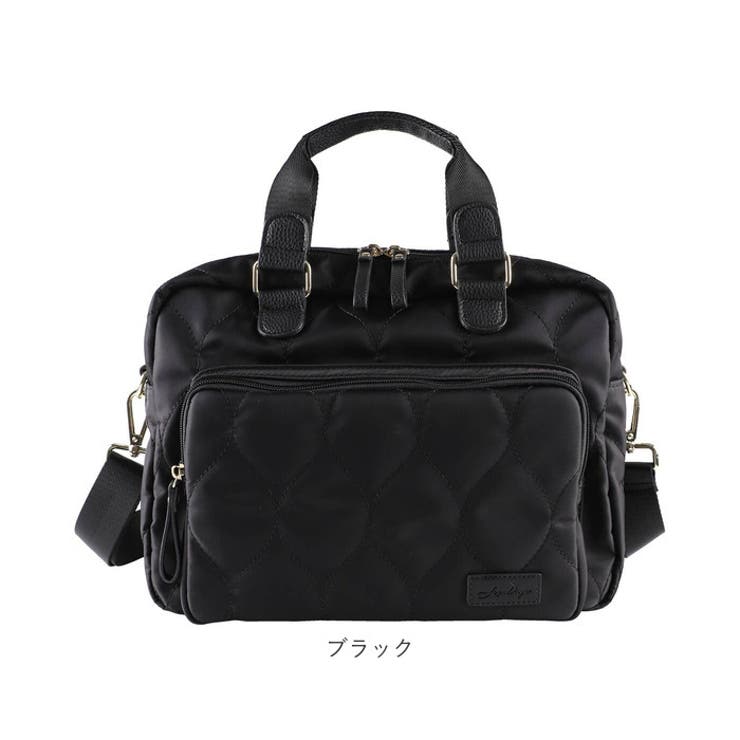 LIZDAYS キルティングナイロン2WAYボストンバッグ[品番