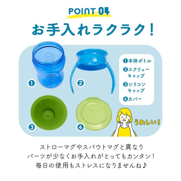 WOW CUP ベビー トライタン | BACKYARD FAMILY | 詳細画像8 