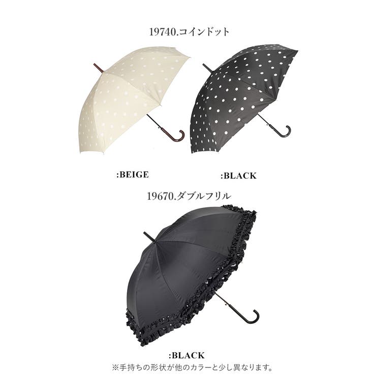 ジルスチュアート フラワープリント晴雨兼用長傘 小物 ロゴ 柄