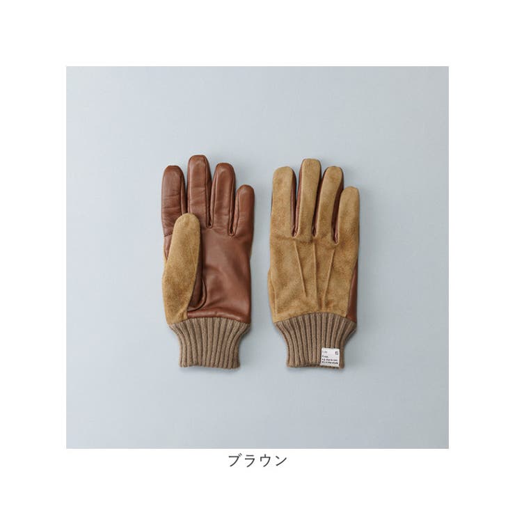 MEN ピッグスエード ラムコンビカフスグローブ | BACKYARD FAMILY | 詳細画像11 