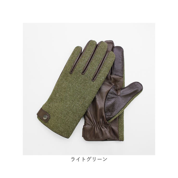 MEN Harris Tweed グローブ タッチパネル対応 | BACKYARD FAMILY | 詳細画像14 