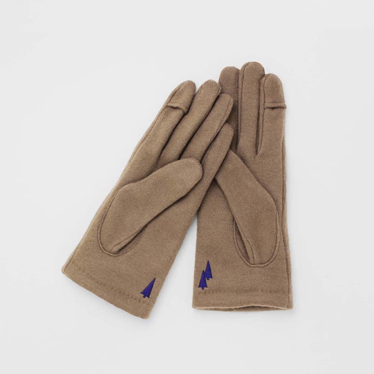 WOMEN 雪とツリー刺繍ジャージグローブ | BACKYARD FAMILY | 詳細画像5 