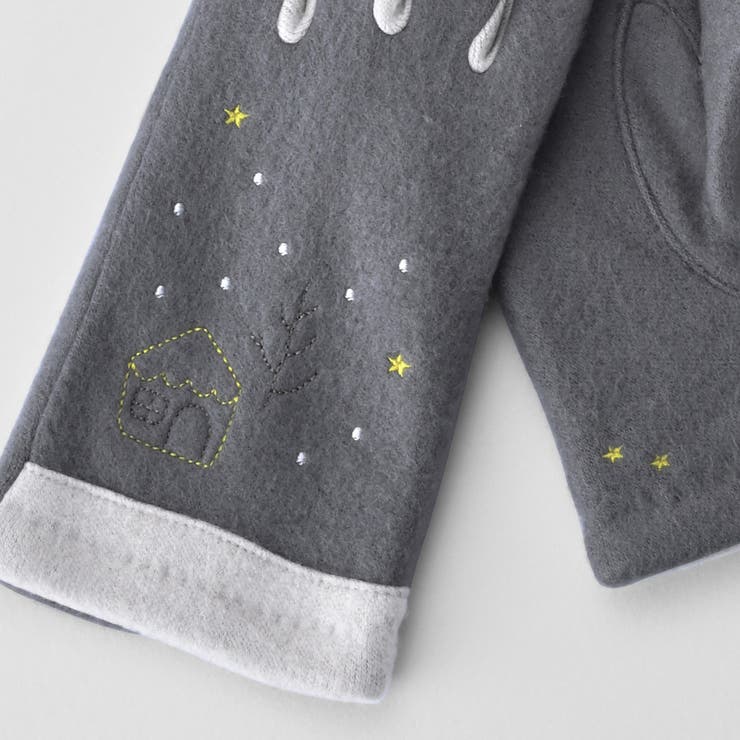 WOMEN 雪と星刺繍ジャージグローブ | BACKYARD FAMILY | 詳細画像2 