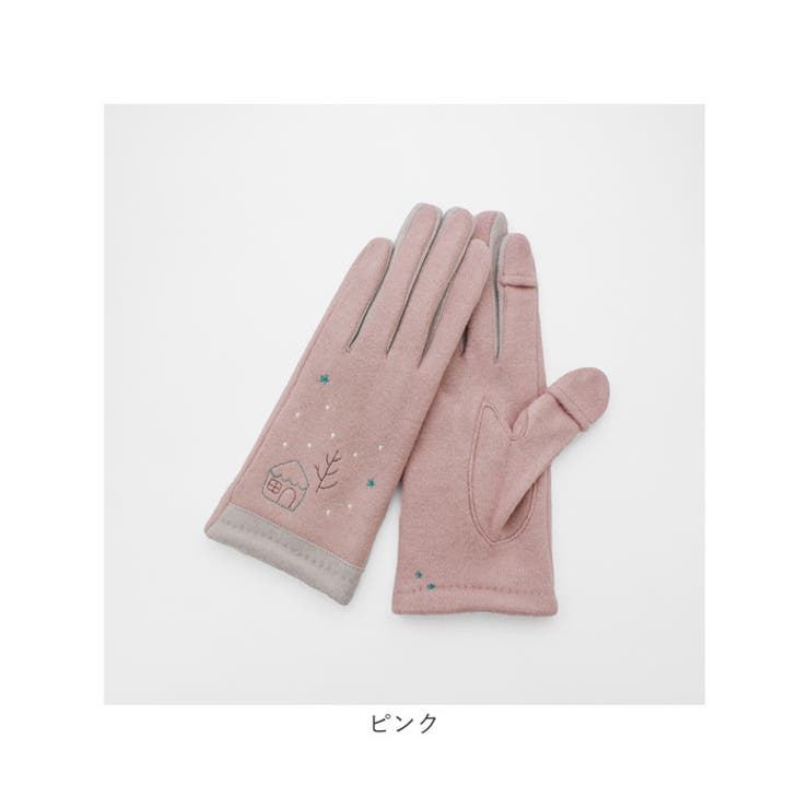 WOMEN 雪と星刺繍ジャージグローブ | BACKYARD FAMILY | 詳細画像10 