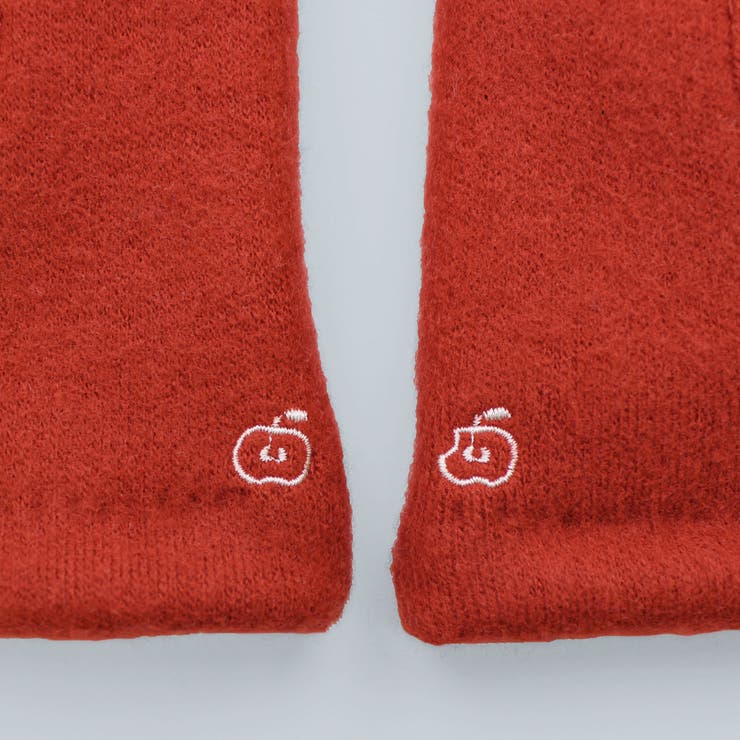WOMEN リンゴ柄レース刺繍ジャージグローブ | BACKYARD FAMILY | 詳細画像8 