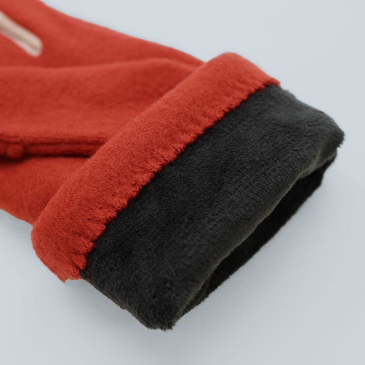 WOMEN リンゴ柄レース刺繍ジャージグローブ | BACKYARD FAMILY | 詳細画像9 