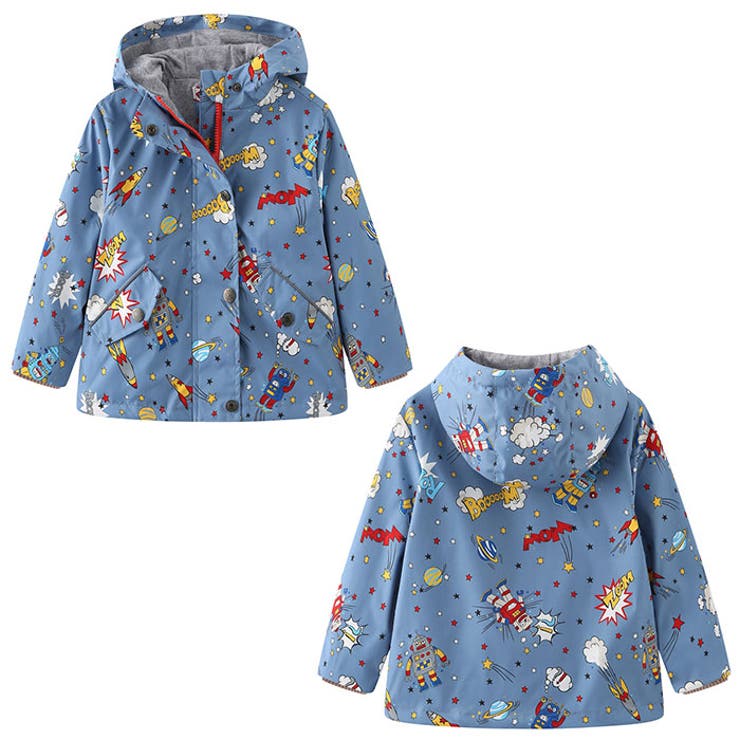 キッズウィンドブレーカー 撥水 ykmeanbear5442 | BACKYARD FAMILY | 詳細画像11 