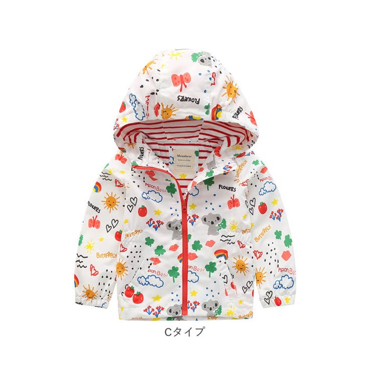 キッズウィンドブレーカー 撥水 ykmeanbear6323 | BACKYARD FAMILY | 詳細画像15 