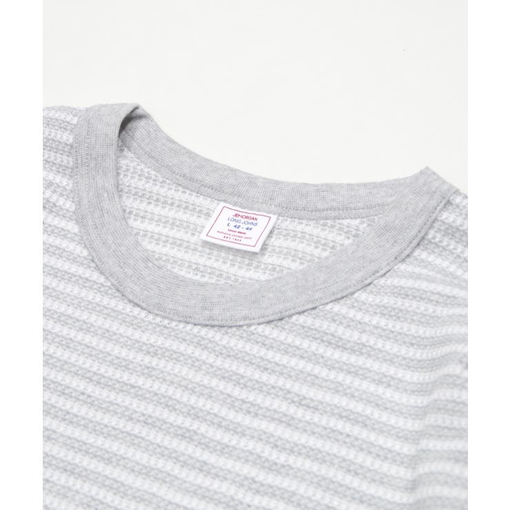 JEMORGAN ワッフルボーダークルーロンＴ（パック入り） | BACKYARD FAMILY | 詳細画像3 