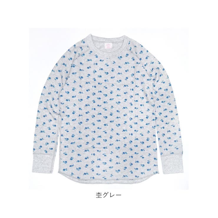 JEMORGAN レディース ワッフル花柄ラグランロンＴ(パック入り) | BACKYARD FAMILY | 詳細画像18 