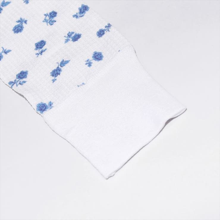 JEMORGAN レディース ワッフル花柄ラグランロンＴ(パック入り) | BACKYARD FAMILY | 詳細画像3 