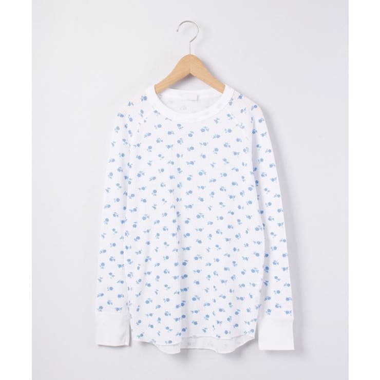 JEMORGAN レディース ワッフル花柄ラグランロンＴ(パック入り) | BACKYARD FAMILY | 詳細画像5 