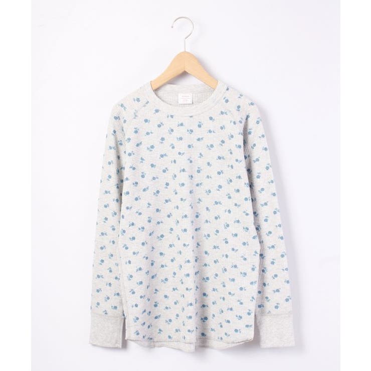 JEMORGAN レディース ワッフル花柄ラグランロンＴ(パック入り) | BACKYARD FAMILY | 詳細画像6 