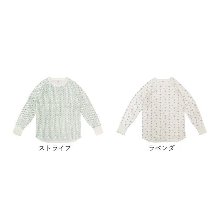 JEMORGAN レディース ワッフル花柄ラグランロンＴ(パック入り) | BACKYARD FAMILY | 詳細画像12 