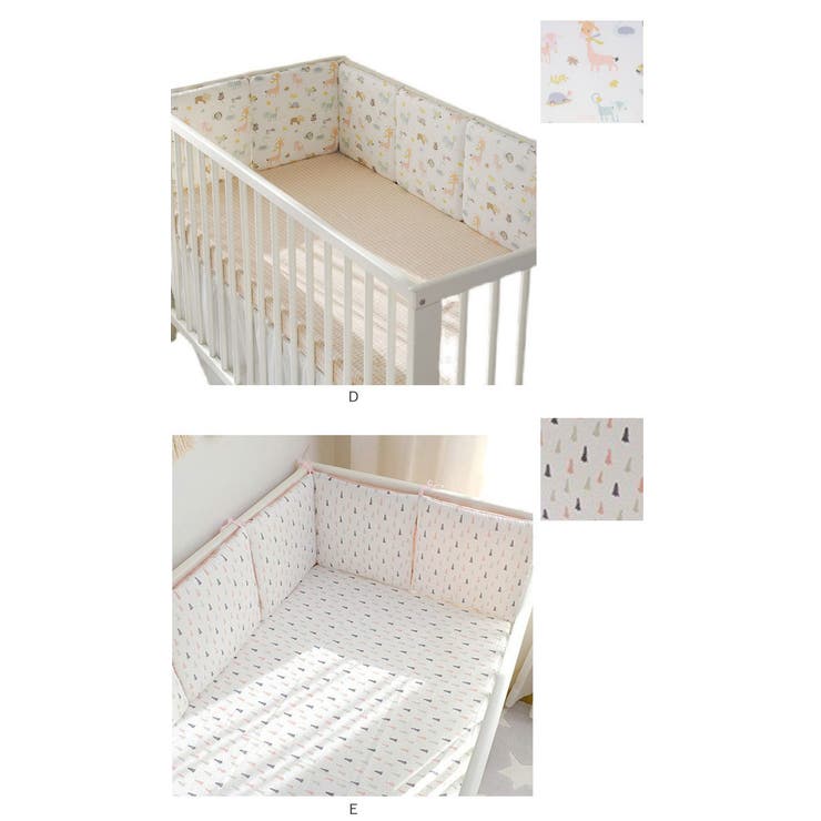 ベビーベッドガード 六枚入り ykmy30306[品番：BCYW0023690]｜BACKYARD