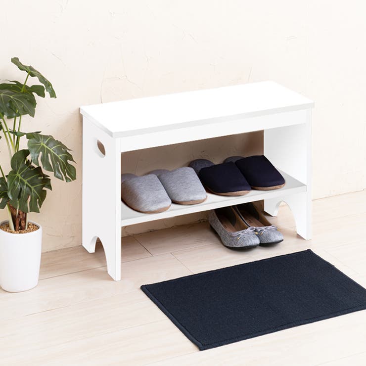 NK7407 天然木玄関ベンチ60 | BACKYARD FAMILY | 詳細画像2 