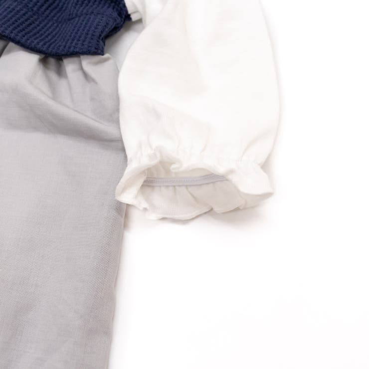 【Aenak】ボレロリボン付きフォーマル風ロンパース | BACKYARD FAMILY | 詳細画像5 