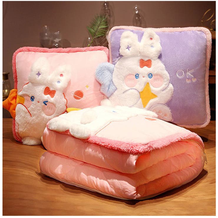 ひざ掛け クッション ブランケット ykhiza030[品番：BCYW0024528